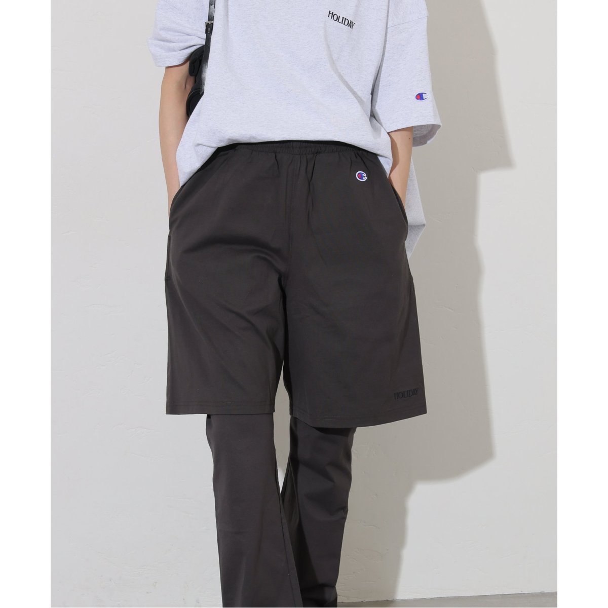 CHAMPION×JOURNAL STANDARD by HOLIDAY】ハーフパンツ | ジャーナル