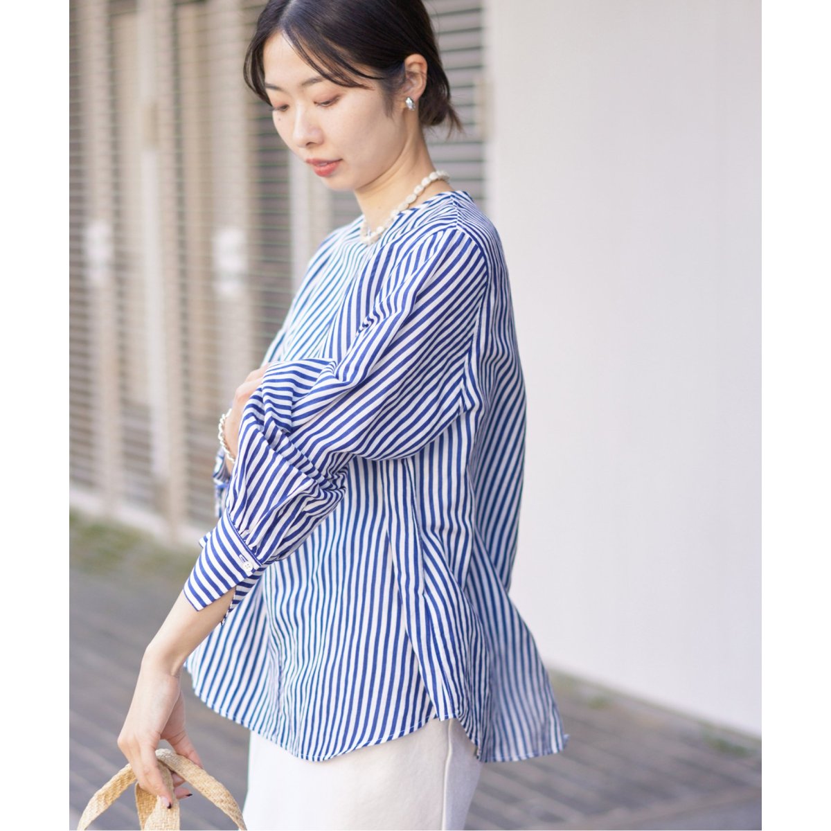 追加》ラミーリヨセルノーカラーブラウス | イエナ(IENA) | マルイ