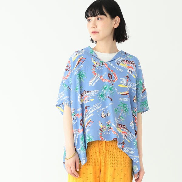 SUN SURF × BEAMS BOY ／ 別注 ハワイアン セーラー