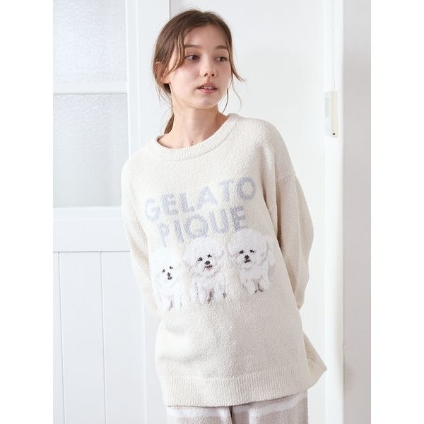 モチーフジャガードプルオーバー | ジェラート ピケ(gelato pique