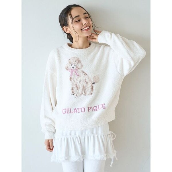 プードルジャガードプルオーバー | ジェラート ピケ(gelato pique