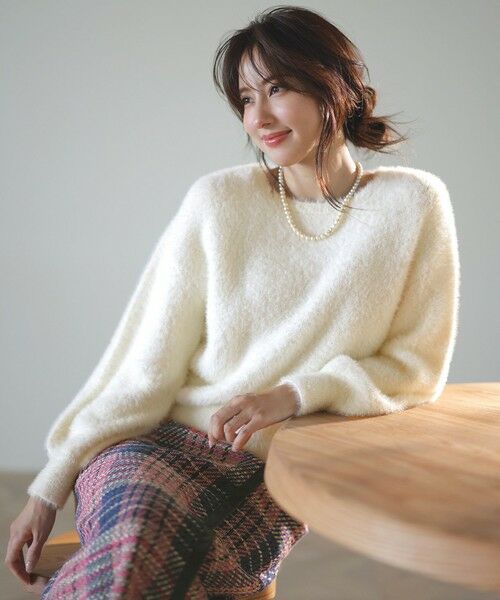セール】 【洗える】シャギー ニット （ニット・セーター）｜ANY SIS