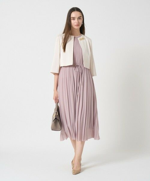 トリアセサテンボレロジャケット （カーディガン・ボレロ）｜ANAYI