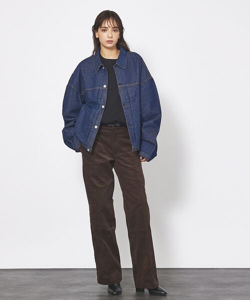 KURO / クロ】DENSE ONE WASH/ビンテージオーバーサイズデニ （Gジャン