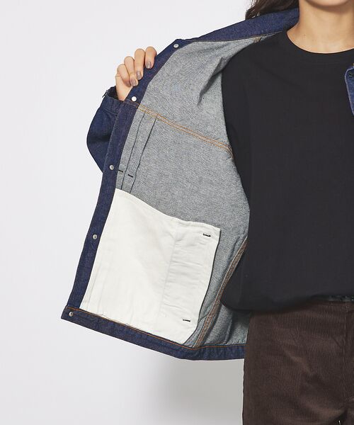 KURO / クロ】DENSE ONE WASH/ビンテージオーバーサイズデニ （Gジャン