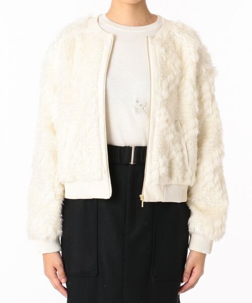 ファーツイードジャケット （ブルゾン）｜GRACE CONTINENTAL