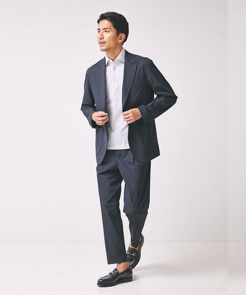 セール】 【セットアップ対応】ストライプ ジャケット （テーラード