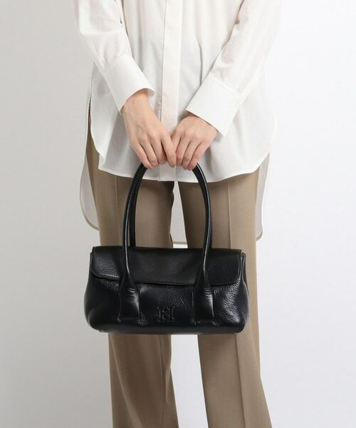 ペルーシェ】レザーハンドバッグ S 本革 フォーマルバッグ（商品番号