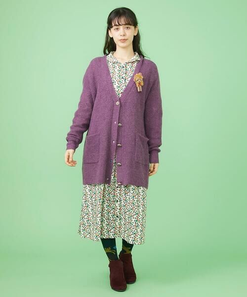 セール】 モヘアニットロングカーディガン （カーディガン・ボレロ