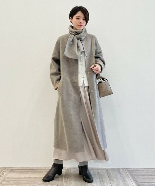 セール】 MANTECO リバーノーカラー コート (検索番号:JL23) （その他