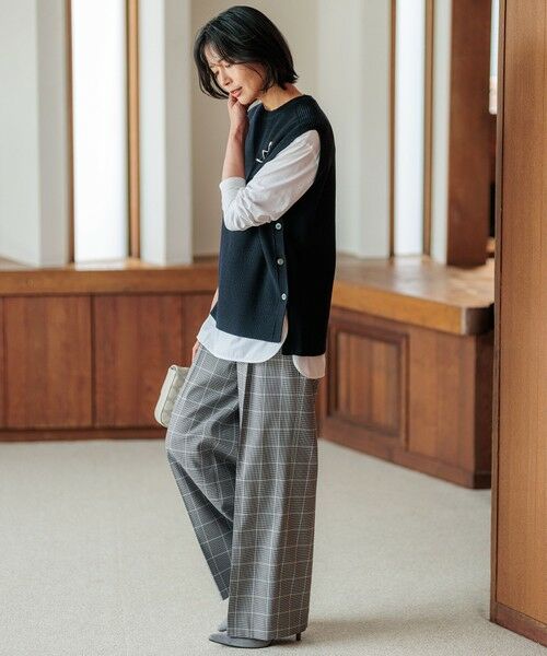 セール】 【洗える】ガンクラブプレイドチェック パンツ （その他