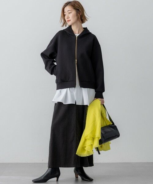 セール】 【洗える】コットンエアーダンボール コクーン フーディー