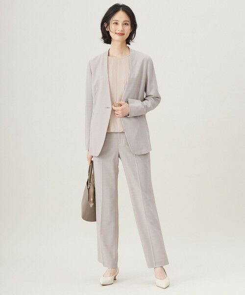 セール】 【セットアップ対応・洗える】ウールブレンドセットアップ