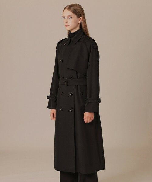 セール】 ウールギャバジントレンチコート （その他アウター
