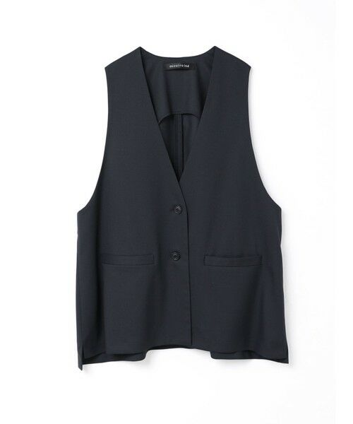 セール】 mizuiro ind ディープVネックワイドベスト （ベスト