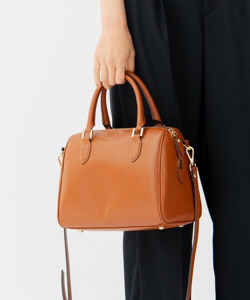 セール】 【CLASSY.1月号掲載】リサイクルレザー ボストンバッグ