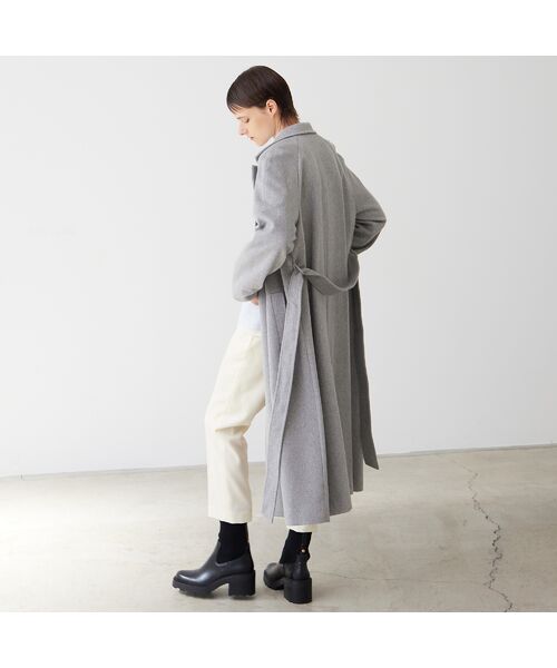 R-ISM名品アイテム】カシミヤ100％ロングコート （その他アウター）｜R