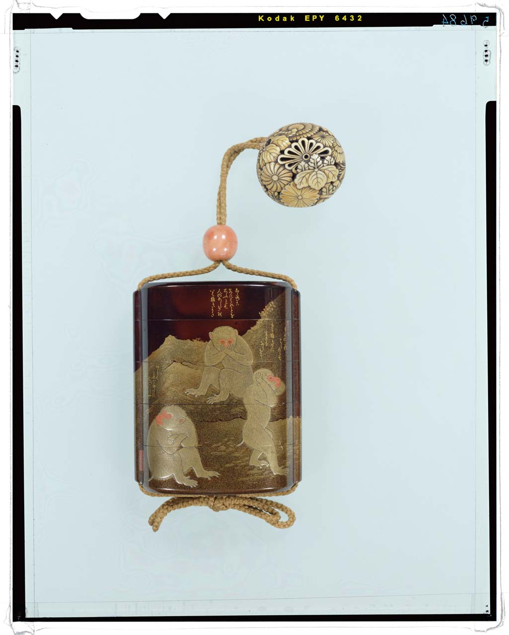 江戸時代 五段印籠、極上根付 73g 東Y7-1203☆2F 江戸時代 五段印籠