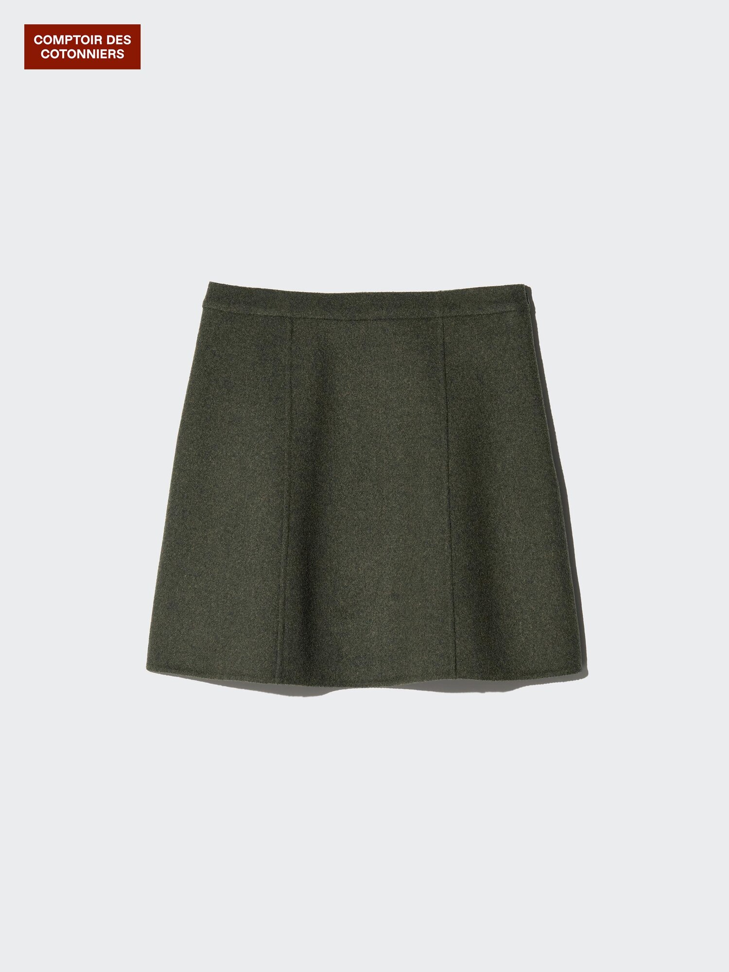 ユニクロ公式 | ダブルフェイスミニスカート