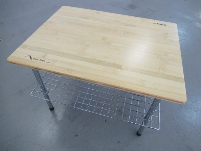 SPURV ワークテーブルLOW 竹天板 | アウトドア用品・アウトドアグッズ