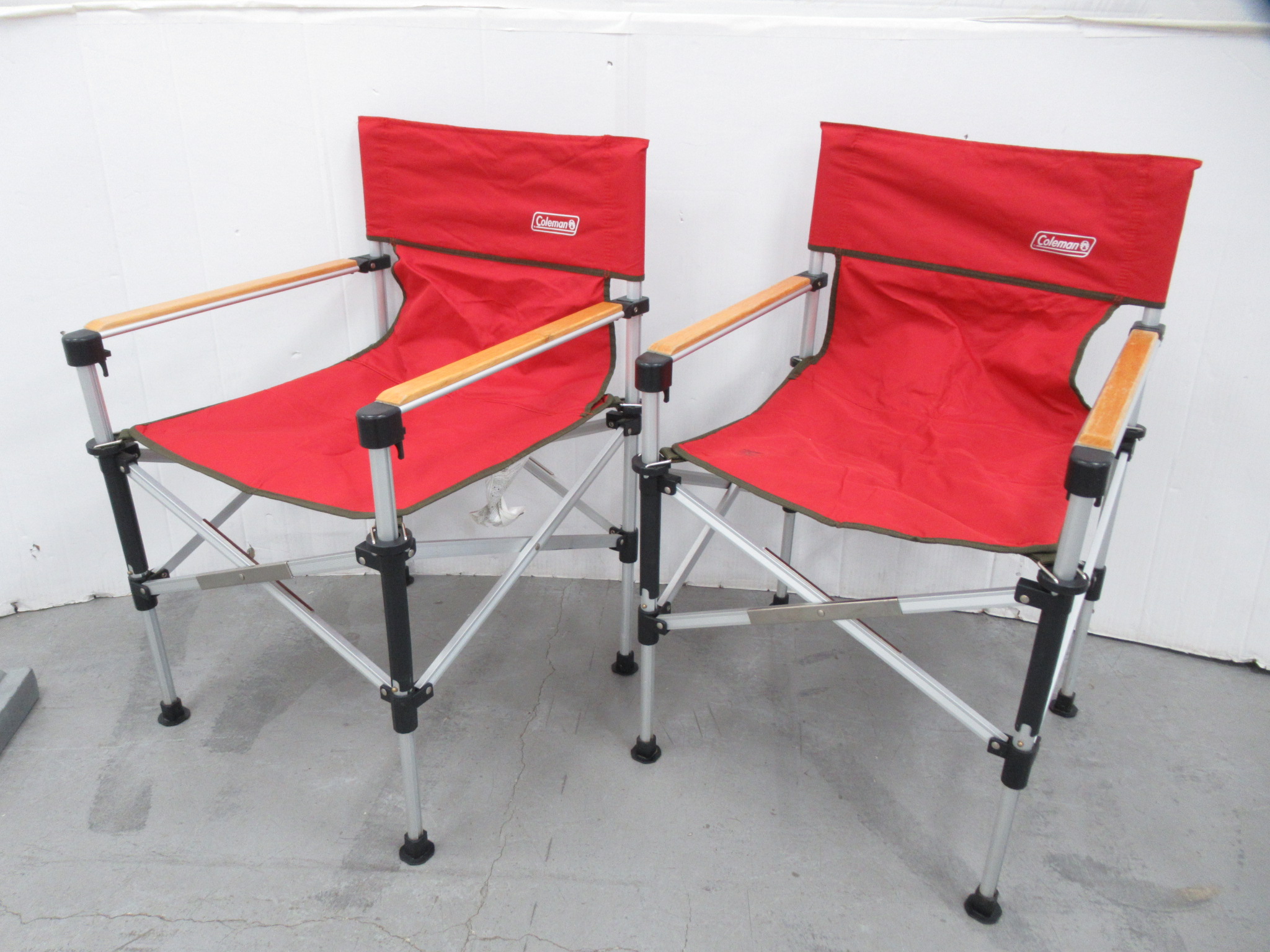 2脚セット Coleman アウトドアチェア コールマン 2way キャプテン