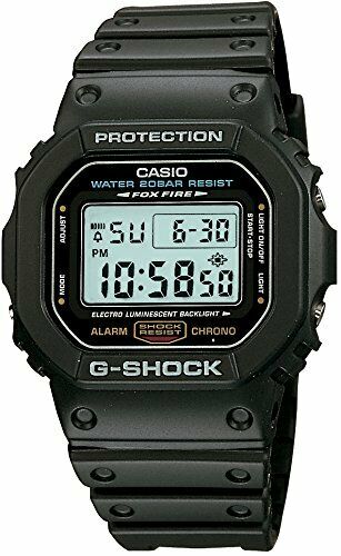 Casio G-Shock watch DW-5600E-1 First Type FOX FIRE Standard Basic