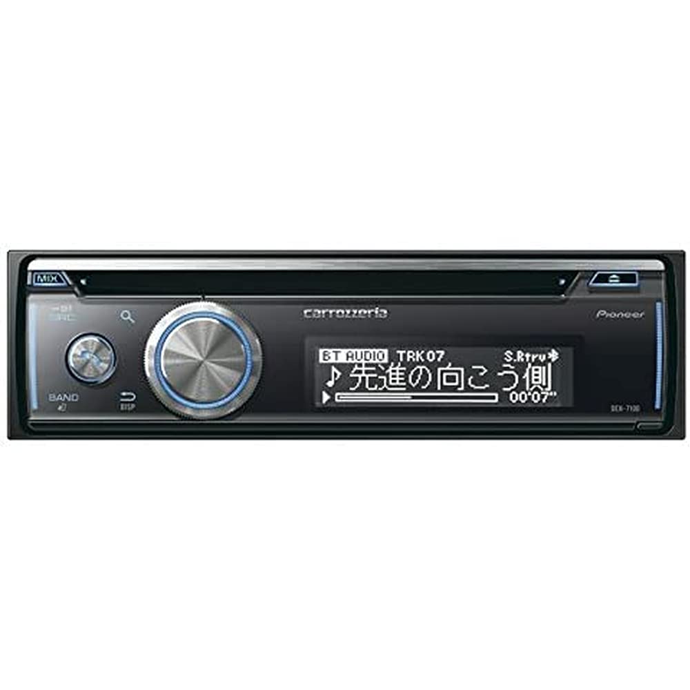 Pioneer Carrozzeria DEH-7100 1DIN CD USB Bluetooth Car Audio