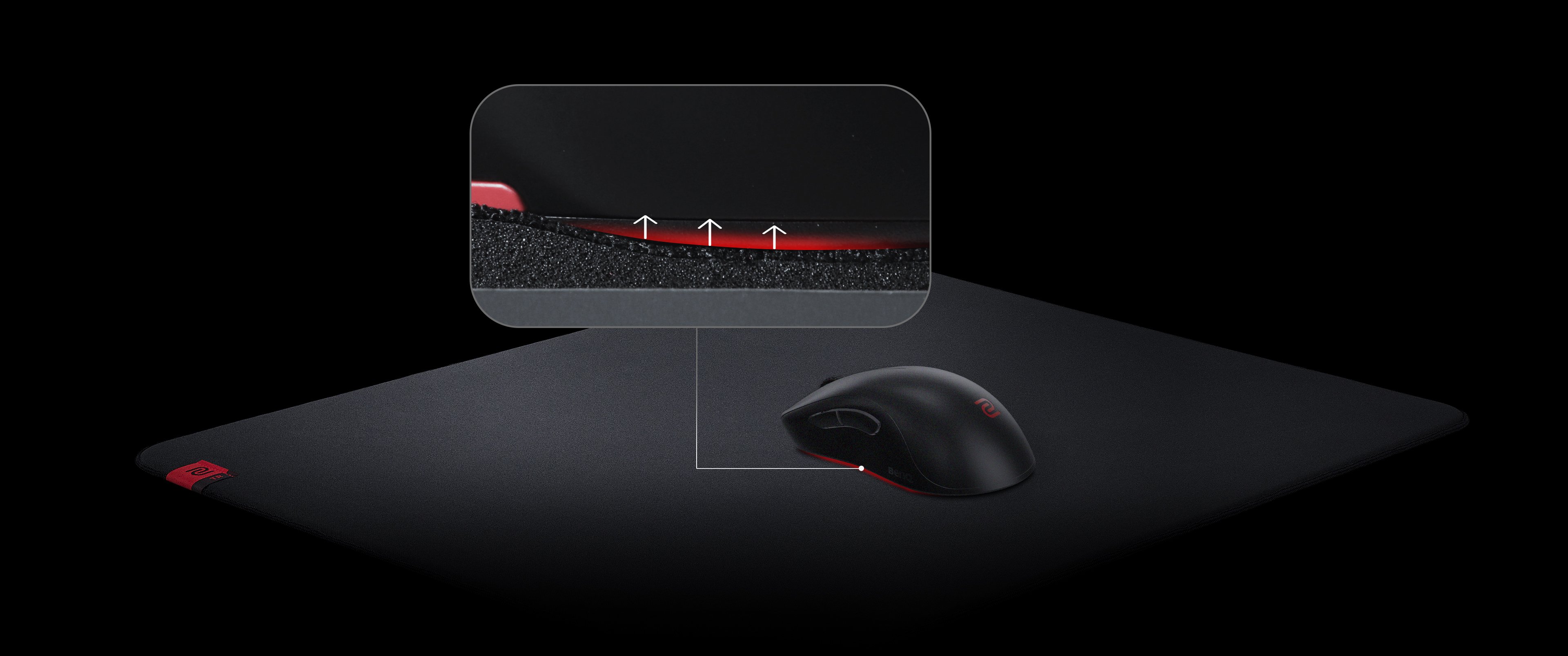 G-TR Mouse Pad para Jogos | Base Macia com ComfortGlide