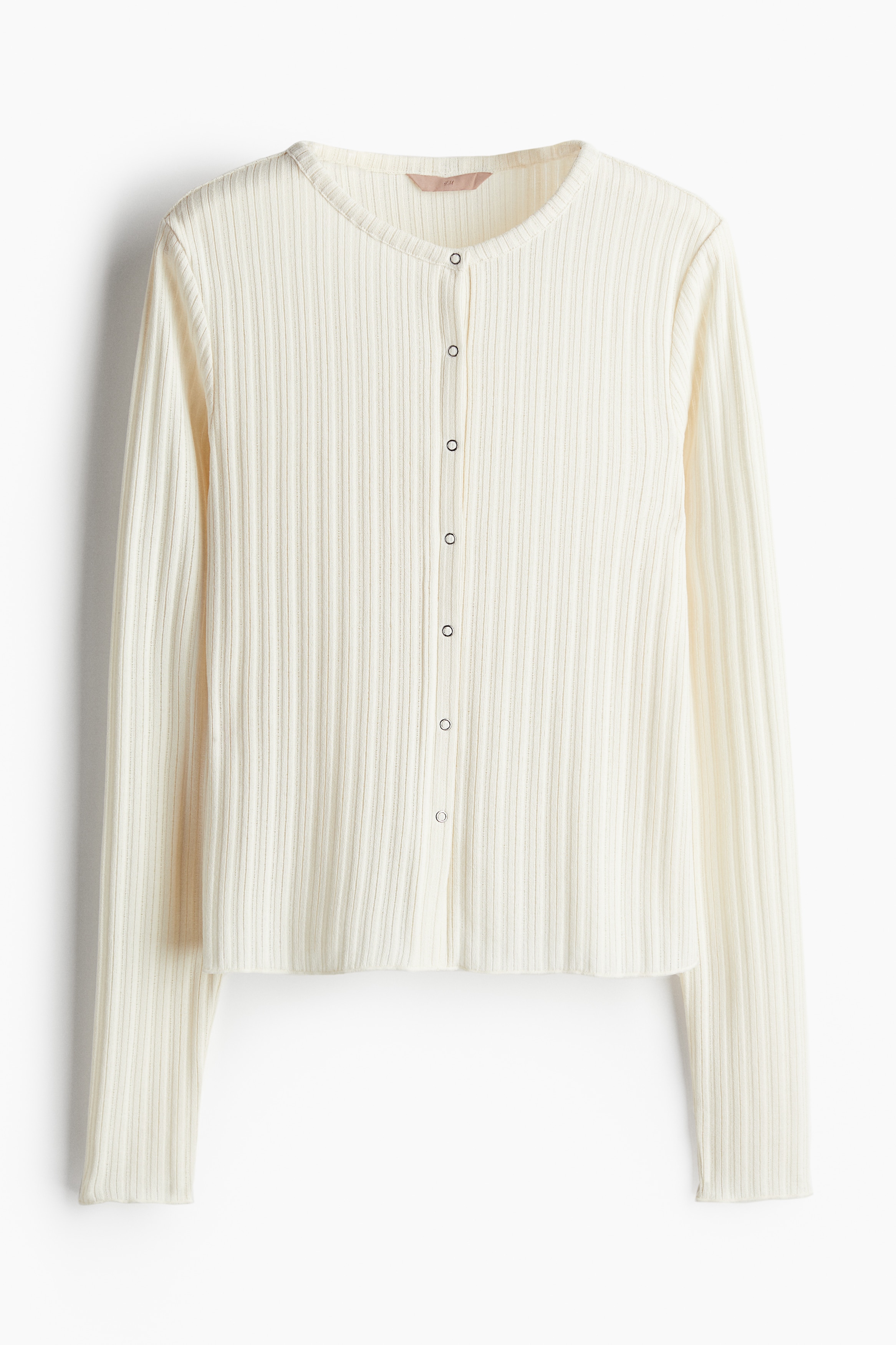 Rib-knit Cardigan - Cream - Ladies | H&M US