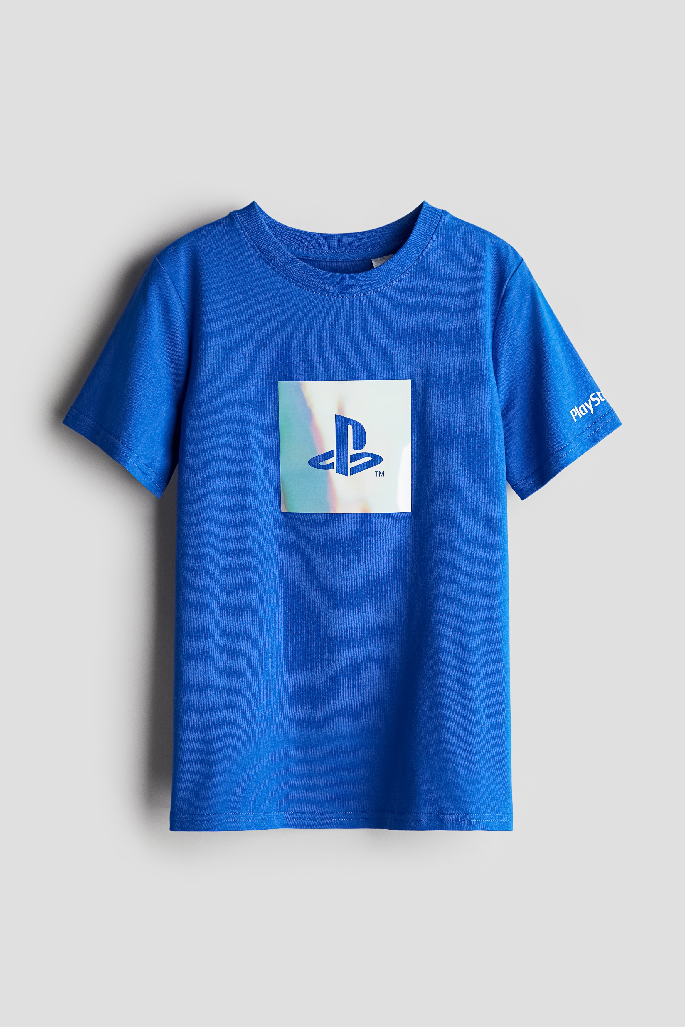 プリントTシャツ - ブライトブルー／PlayStation - Kids | H&M JP