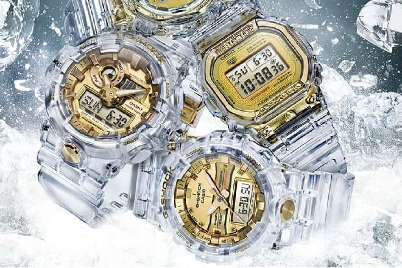 G-SHOCK」に35周年記念モデル―金色の氷河「GLACIER GOLD（グレイシア