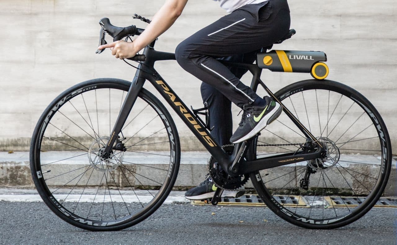 自転車を10秒で電動バイクにするコンバージョンキットLIVALL