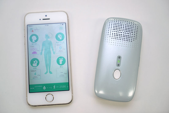 スメハラ」してませんか？ 体臭が“見える”スマホ連携デバイス 開発の