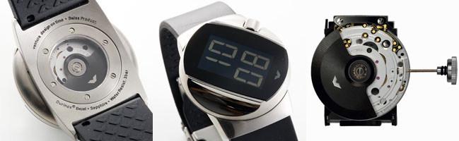 スイス製デジタル腕時計 Ventura V-Tec Delta スイス製デジタル腕時計