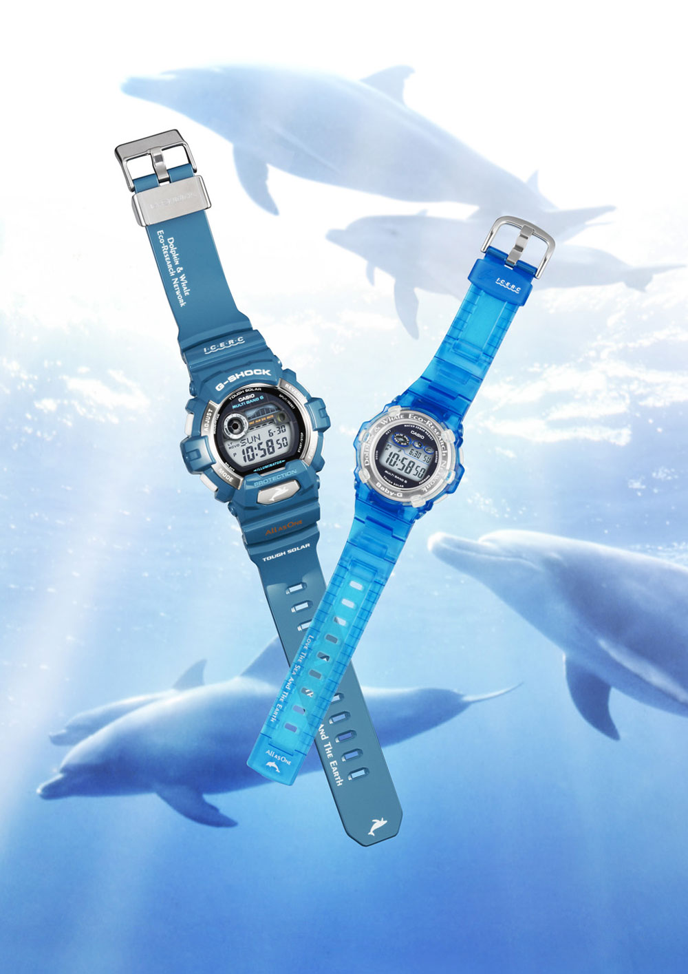 2012年の”イルクジ”G-SHOCK、美しい海がテーマのブルー - ITmedia