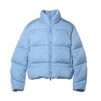 ディオール ナイロン 中綿ジャケット 50 メンズ ブルー 313C418A5704