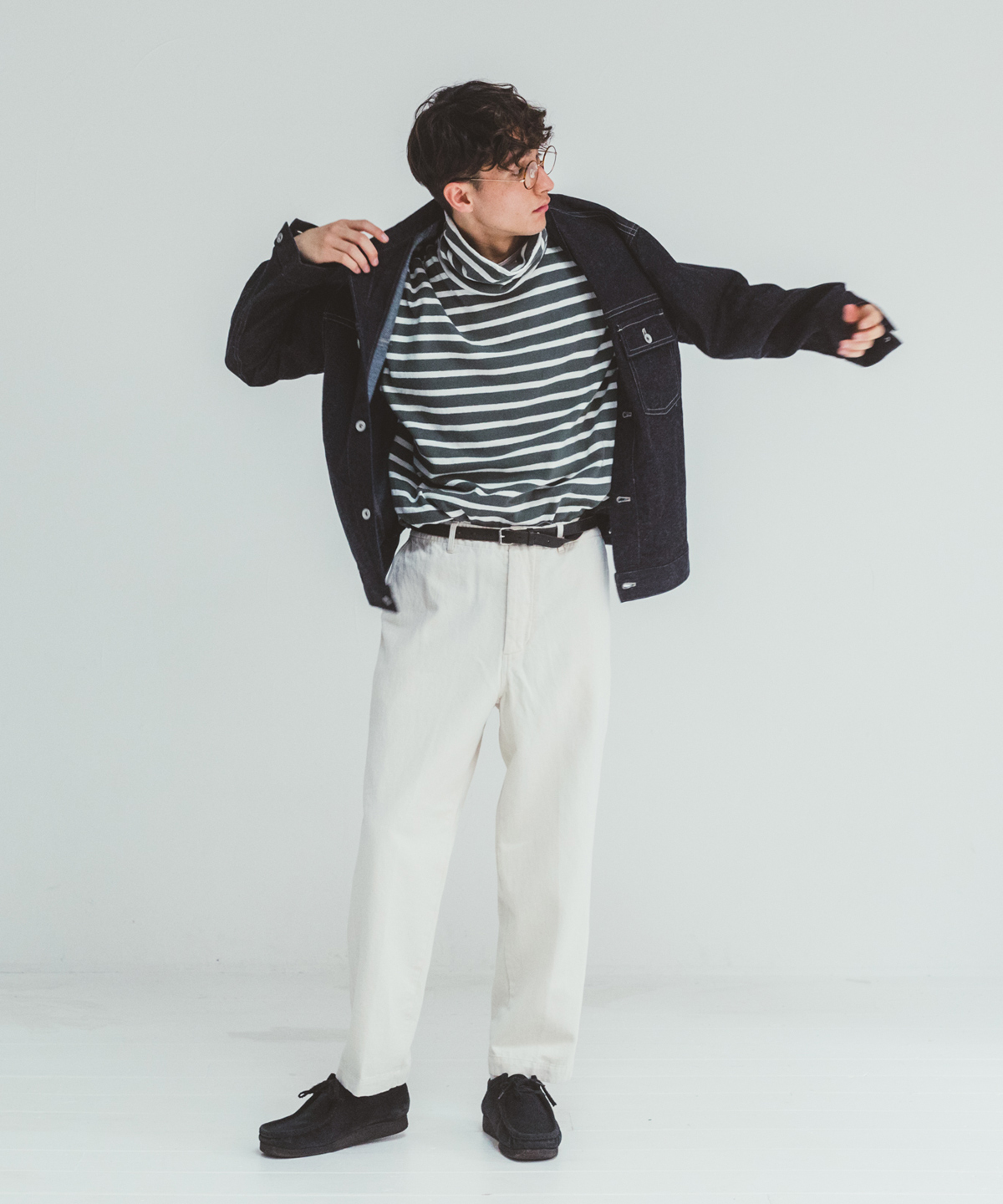 UpcycleLino] BASIC チノテーパードパンツ new color｜nest Robe