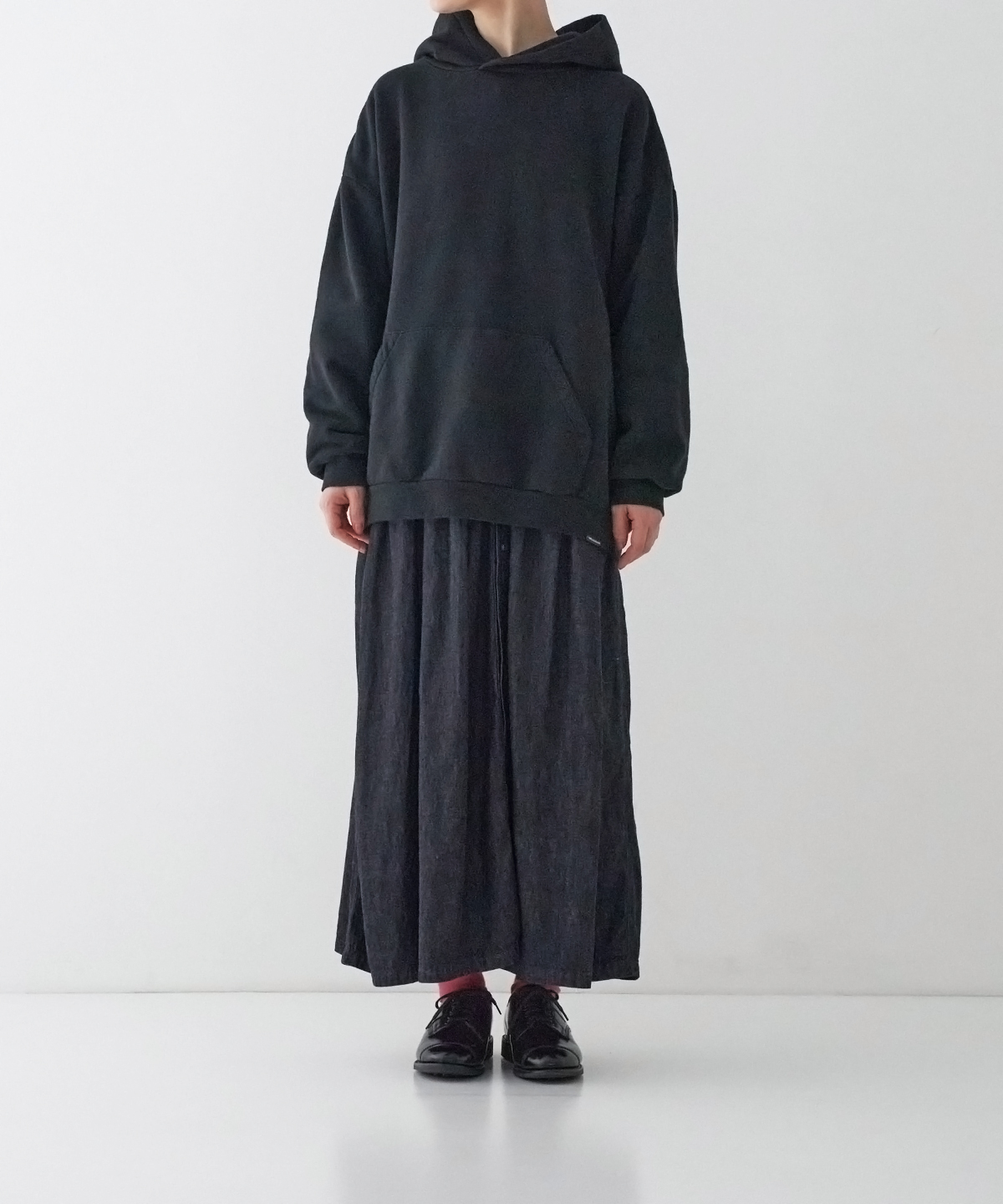 UpcycleLino] BASIC 裏毛ビッグパーカー ｜nest Robe / CONFECT ONLINE