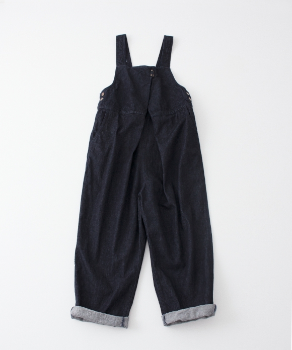 nest Robe オーバーオール デニムサロペット ネストローブ nest Robe】生地の切れ端を再生させる循環型プロジェクト「アップ