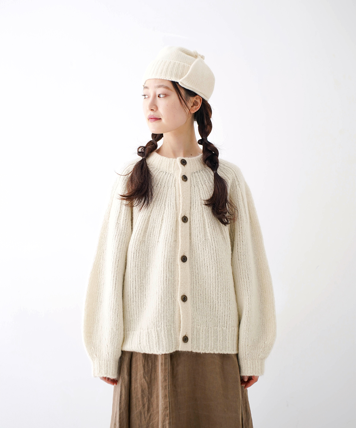 ニットフライトキャップ｜nest Robe / CONFECT ONLINE SHOP