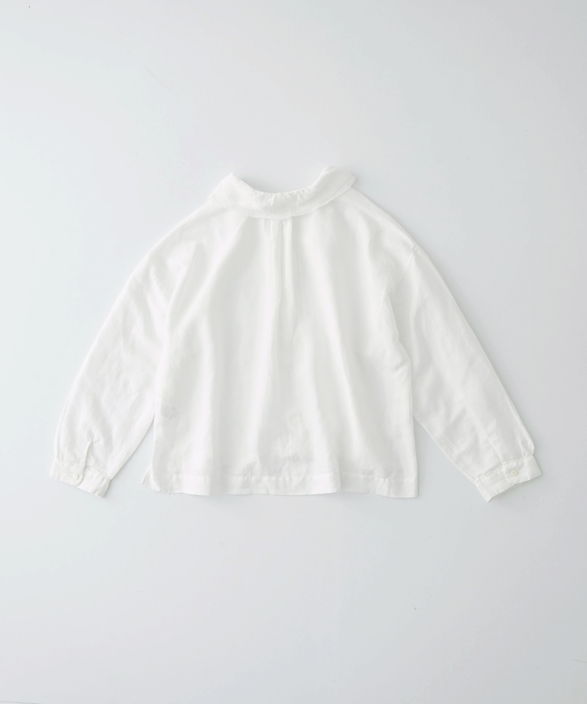 コットンリネンツイルダブルカラーシャツ｜nest Robe / CONFECT ONLINE