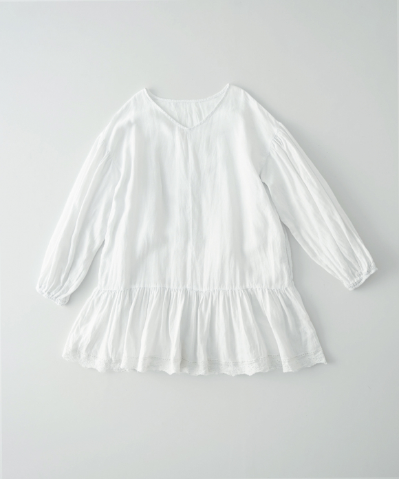 リネンスカラップ2wayチュニック｜nest Robe / CONFECT ONLINE SHOP