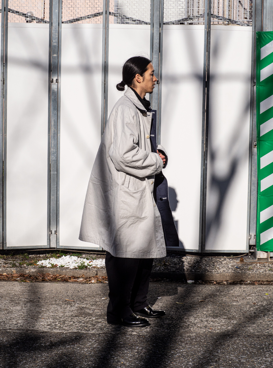 CONFECT ウェザークロス×ウール リバーシブルコート