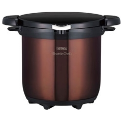 サーモス 真空保温調理器 シャトルシェフ 4.5L KBG-4500 CBW [クリア