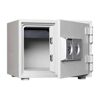 送料無料】 耐火金庫 シリンダー(鍵)式/幅412×奥行362×高さ330mm/29kg