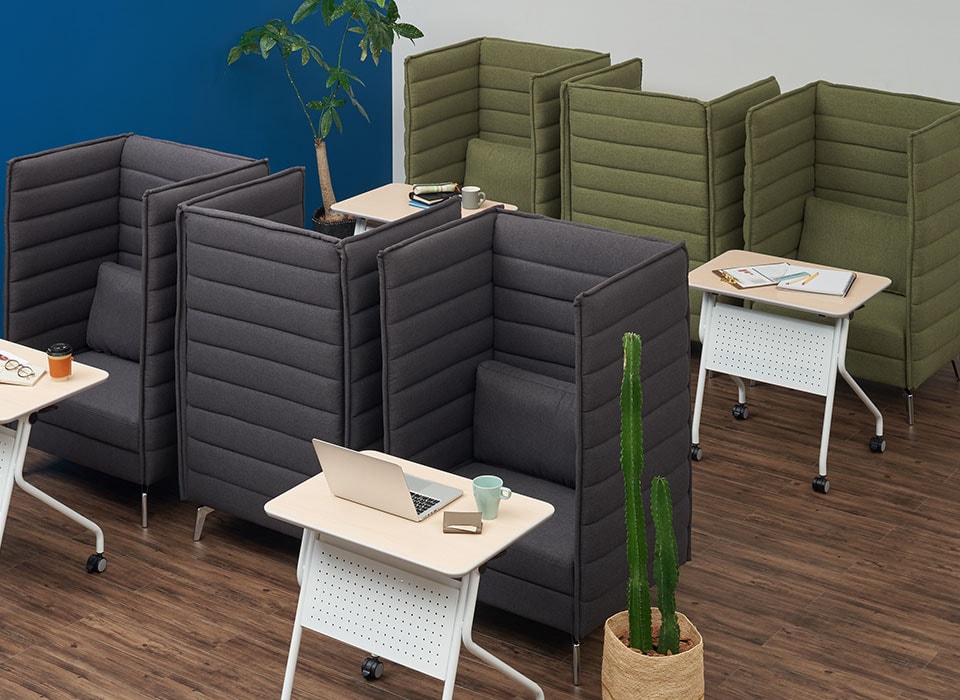 送料無料】 ハイビス ハイバックソファ 1人掛け パネル付き 1人用