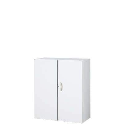 送料無料】 【4月6日入荷予定】クウォール 両開き書庫(内筒交換錠) 幅