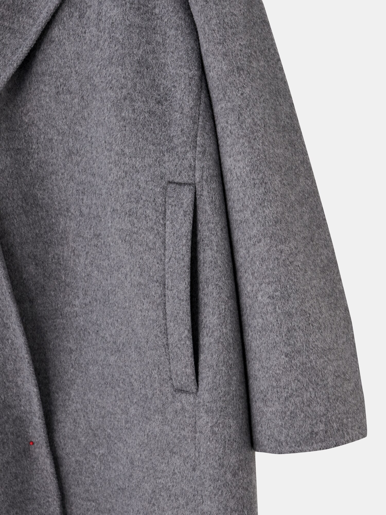 PLST(プラステ)公式 | ウールブレンドリバーフーディーロングコート