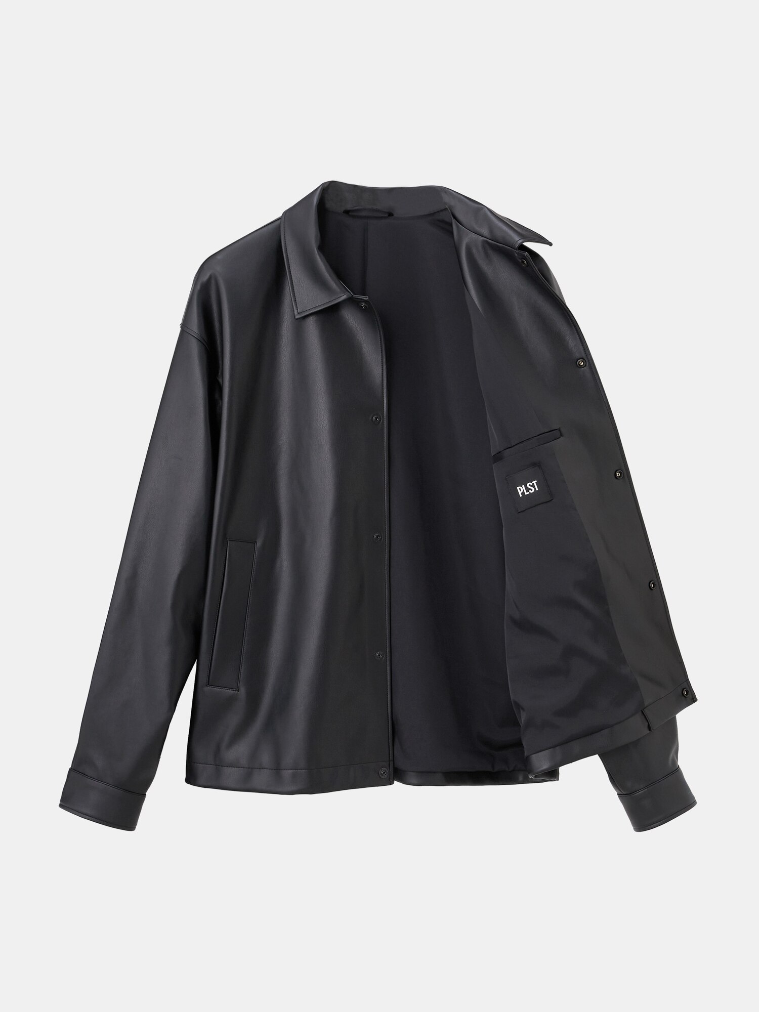 PLST(プラステ)公式 | フェイクレザーコーチジャケット