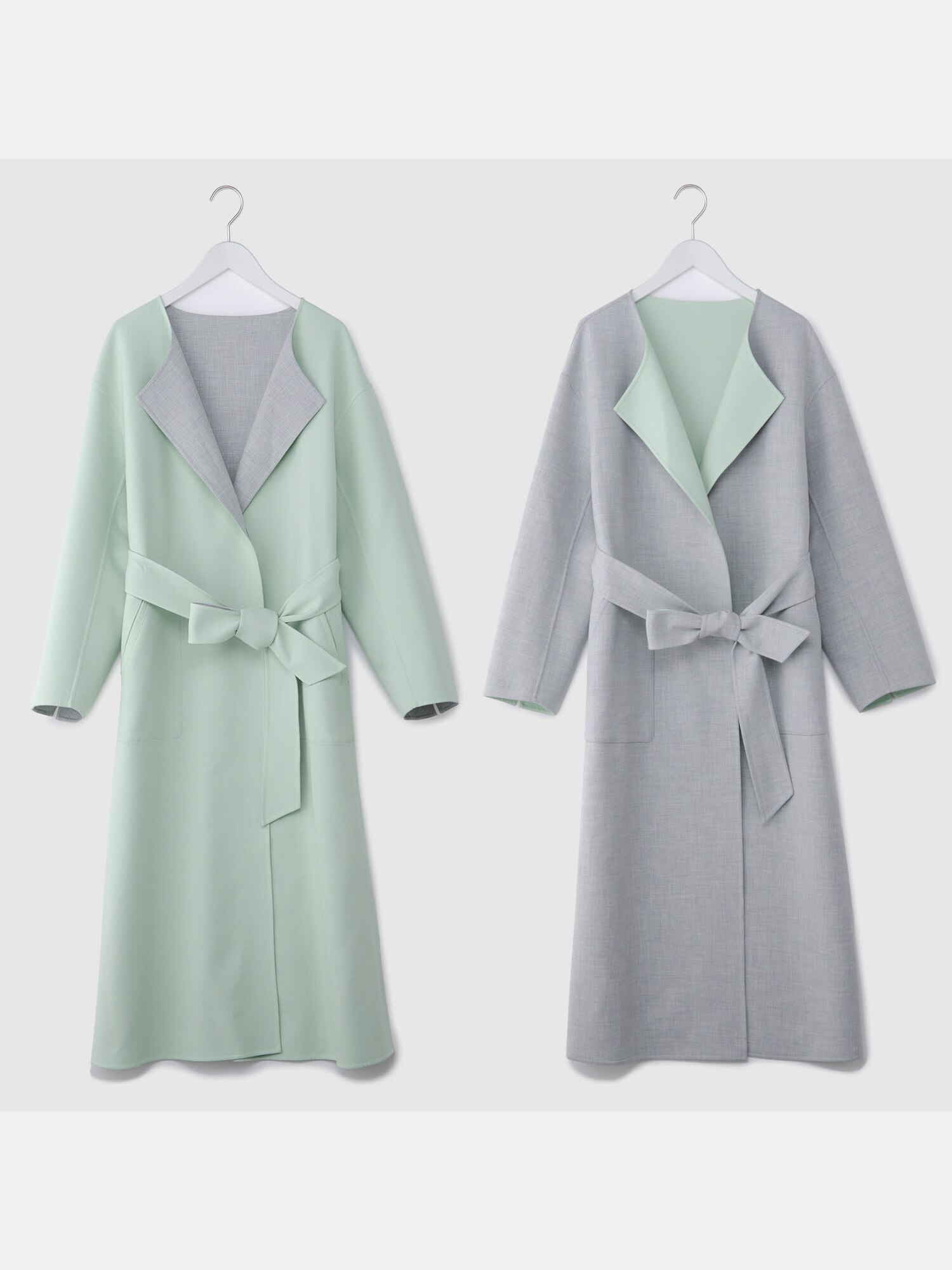 PLST(プラステ)公式 | リバーシブルノーカラーコート